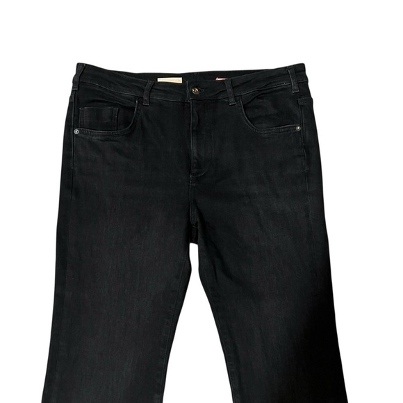 PILCRO Demilune Bootcut Flare Jeans High Rise Black US 32 Excellent - Picture 4 of 11